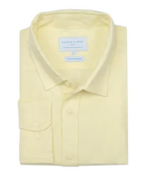 Dawn Yellow Hemp Shirt