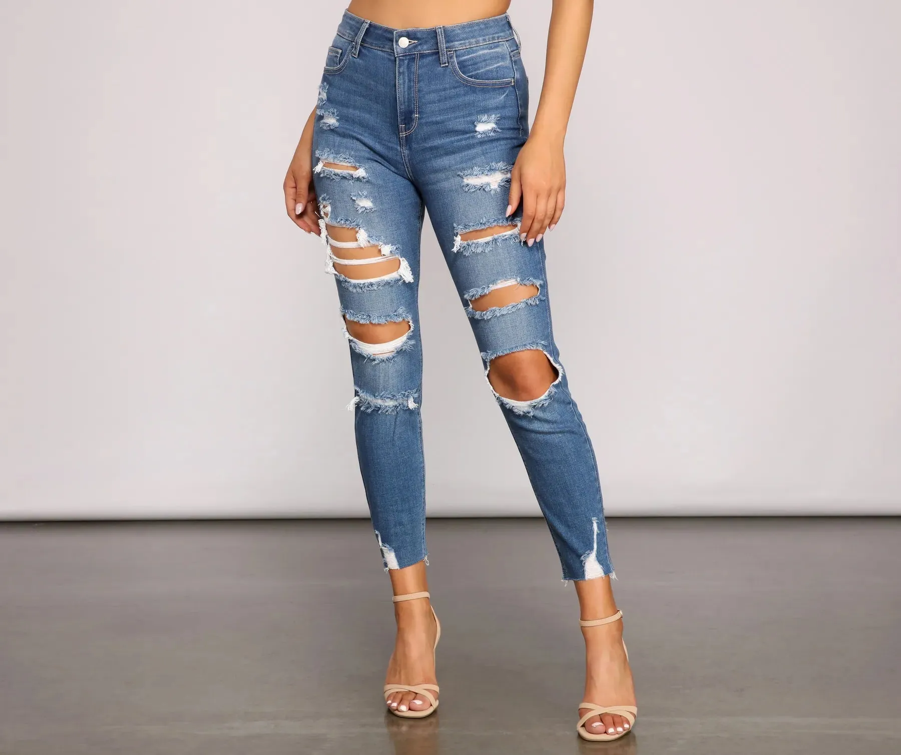 Denim Days High Waist Skinny Jeans