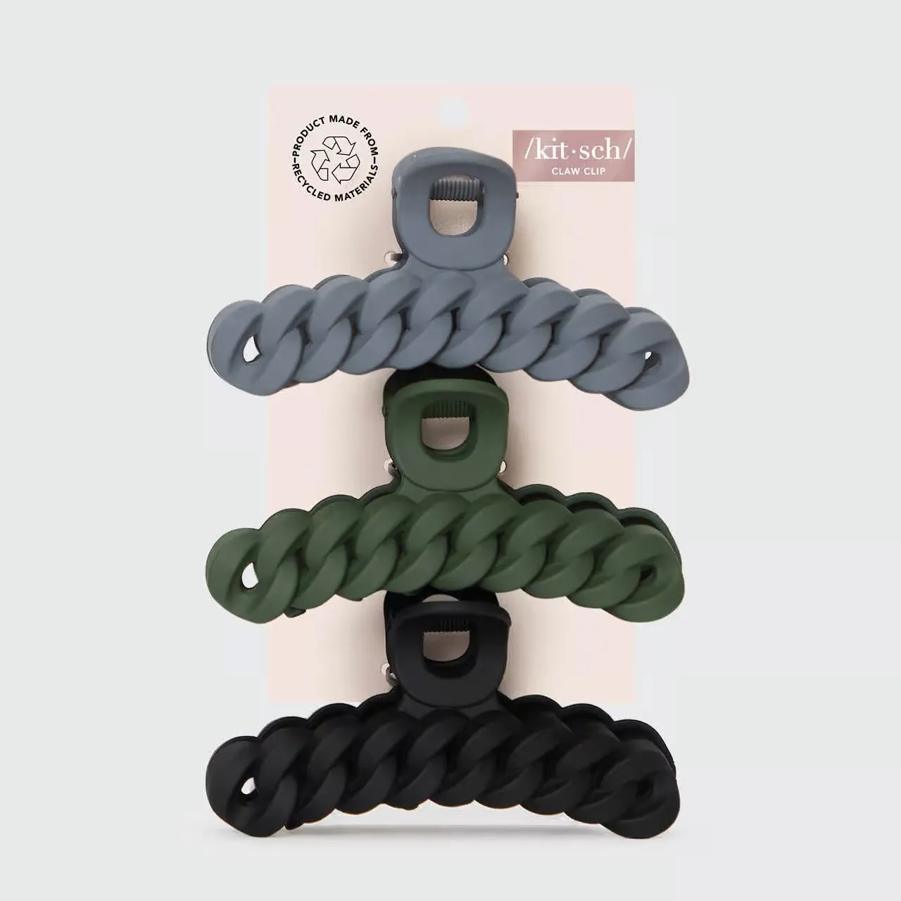 Eco-friendly Chain Claw Clip 3pc Set