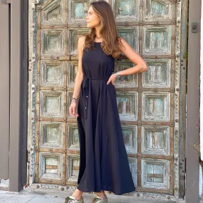 Elegant Black Callie Maxi Dress - The Ultimate Vacation Essential