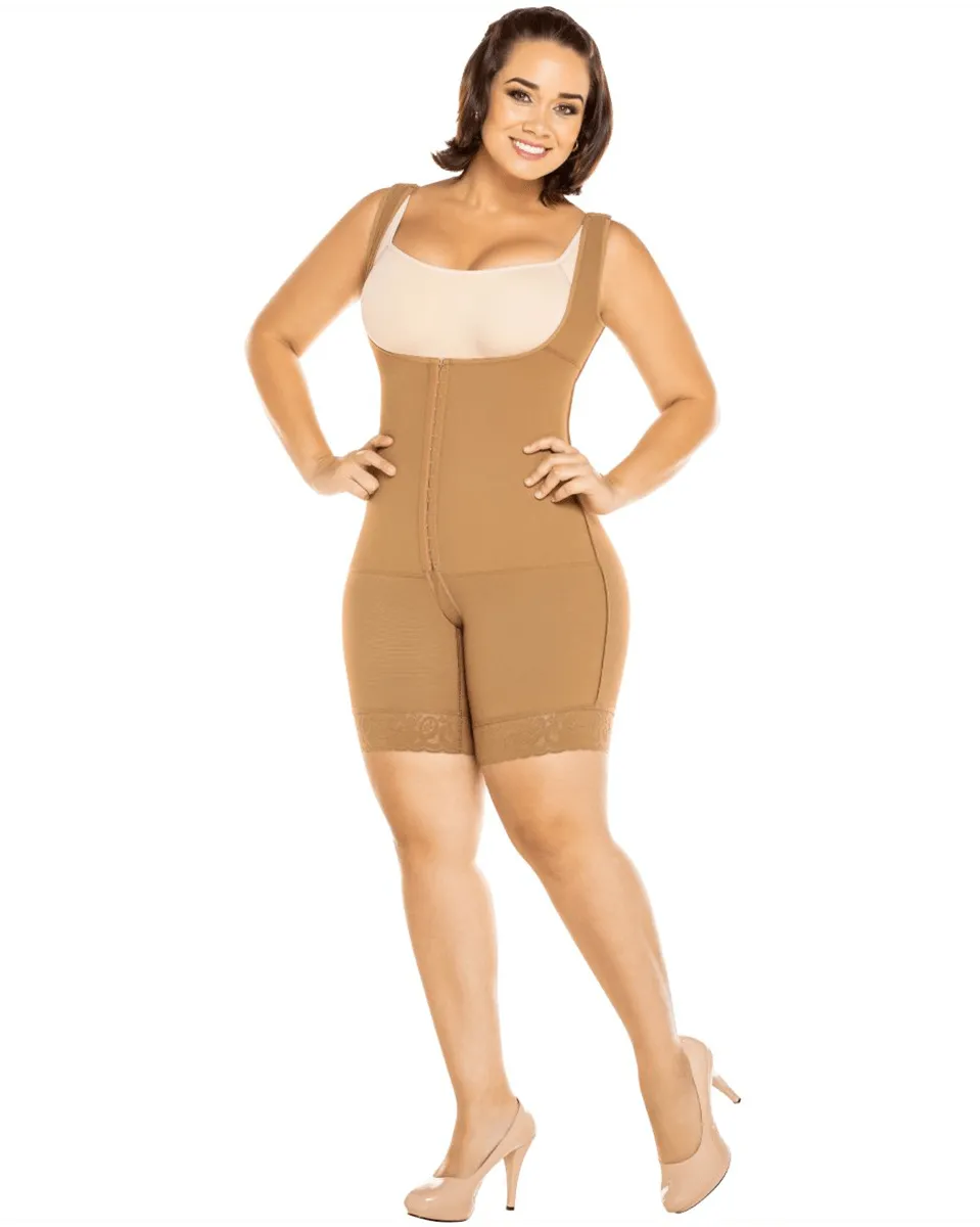 Equilibrium Post Op Shapewear Wide Strap Bodysuit