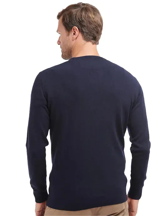 Essential Lambswool Crew Neck Sweater - Navy