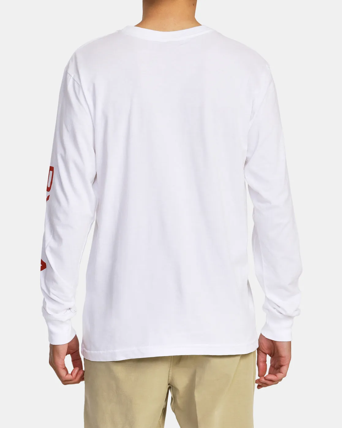 Facets Long Sleeve Tee - White