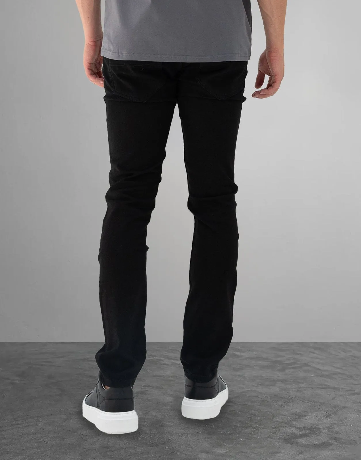 Fade Iconic Midnight Black Jeans