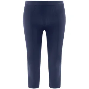 Falke Maximum Warm 3/4 Training Tights - Space Blue