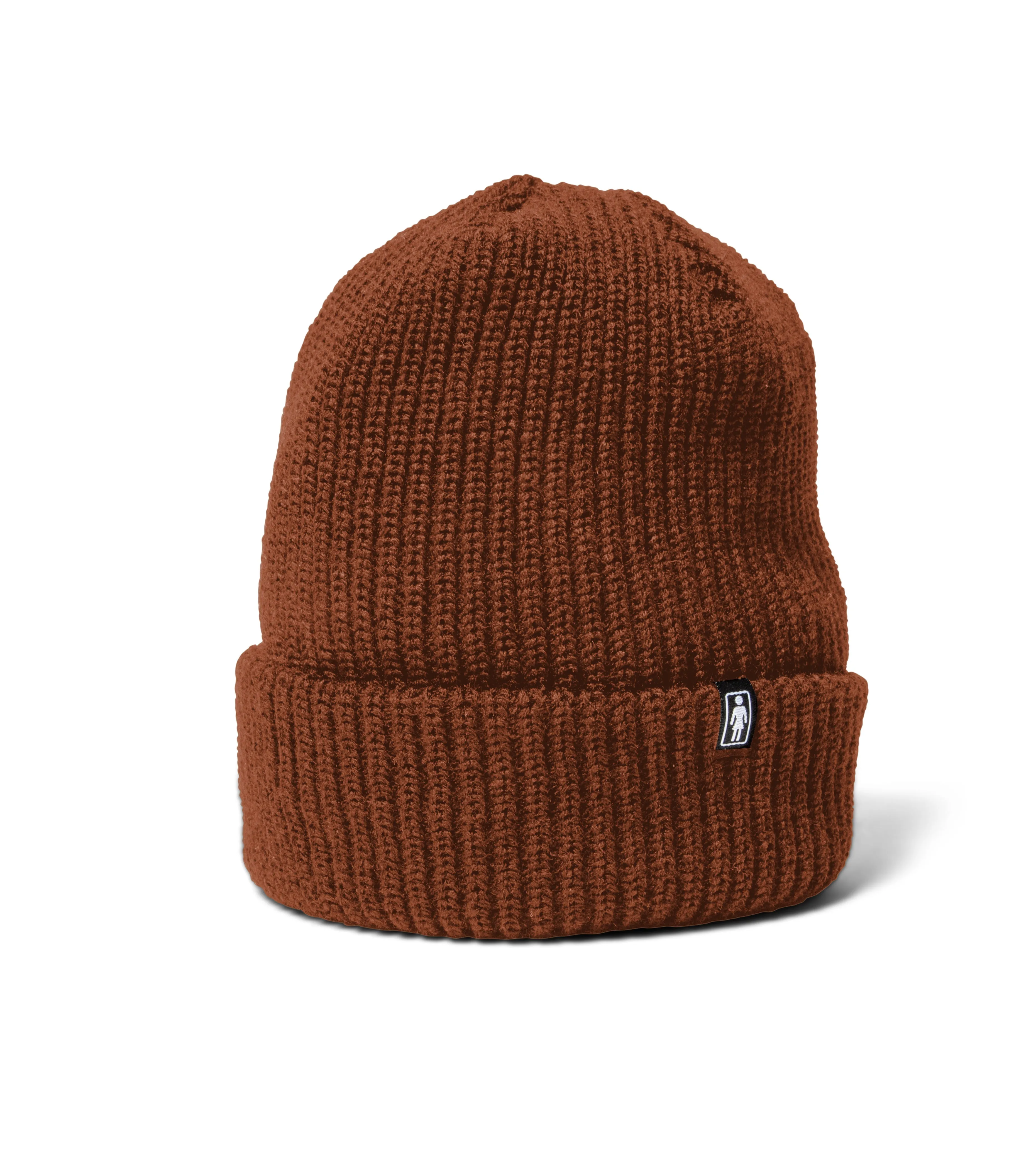 Girl OG Clip Beanie Rust