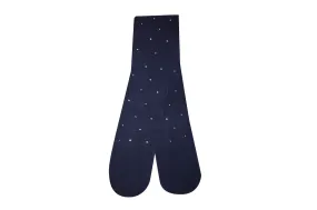 Girl's Cotton Tights - with Diamonds - Navy Blue