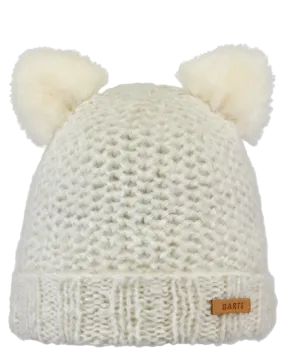 Girls Smokey Beanie in Cream