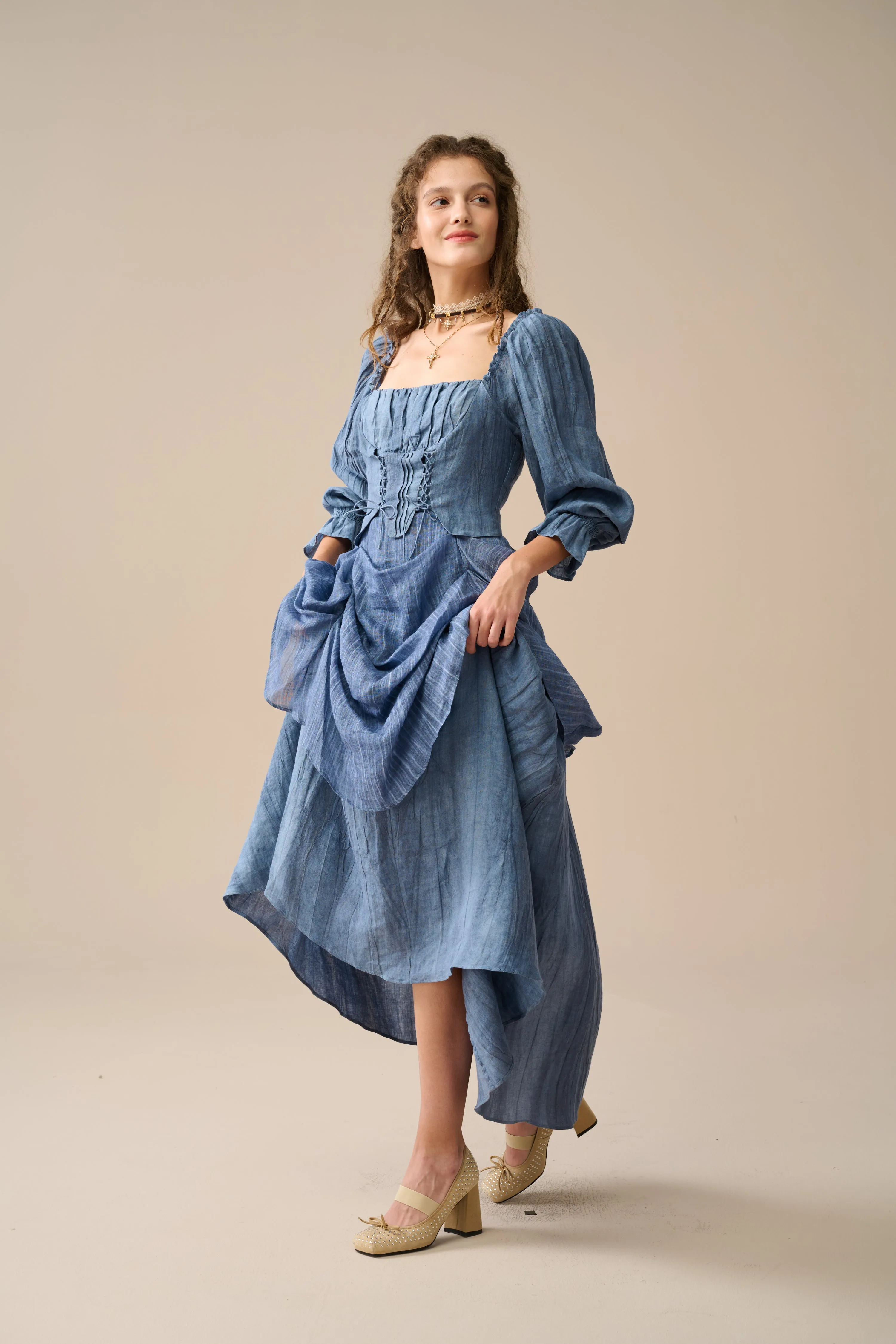 Gloria 33 | Fairy linen dress