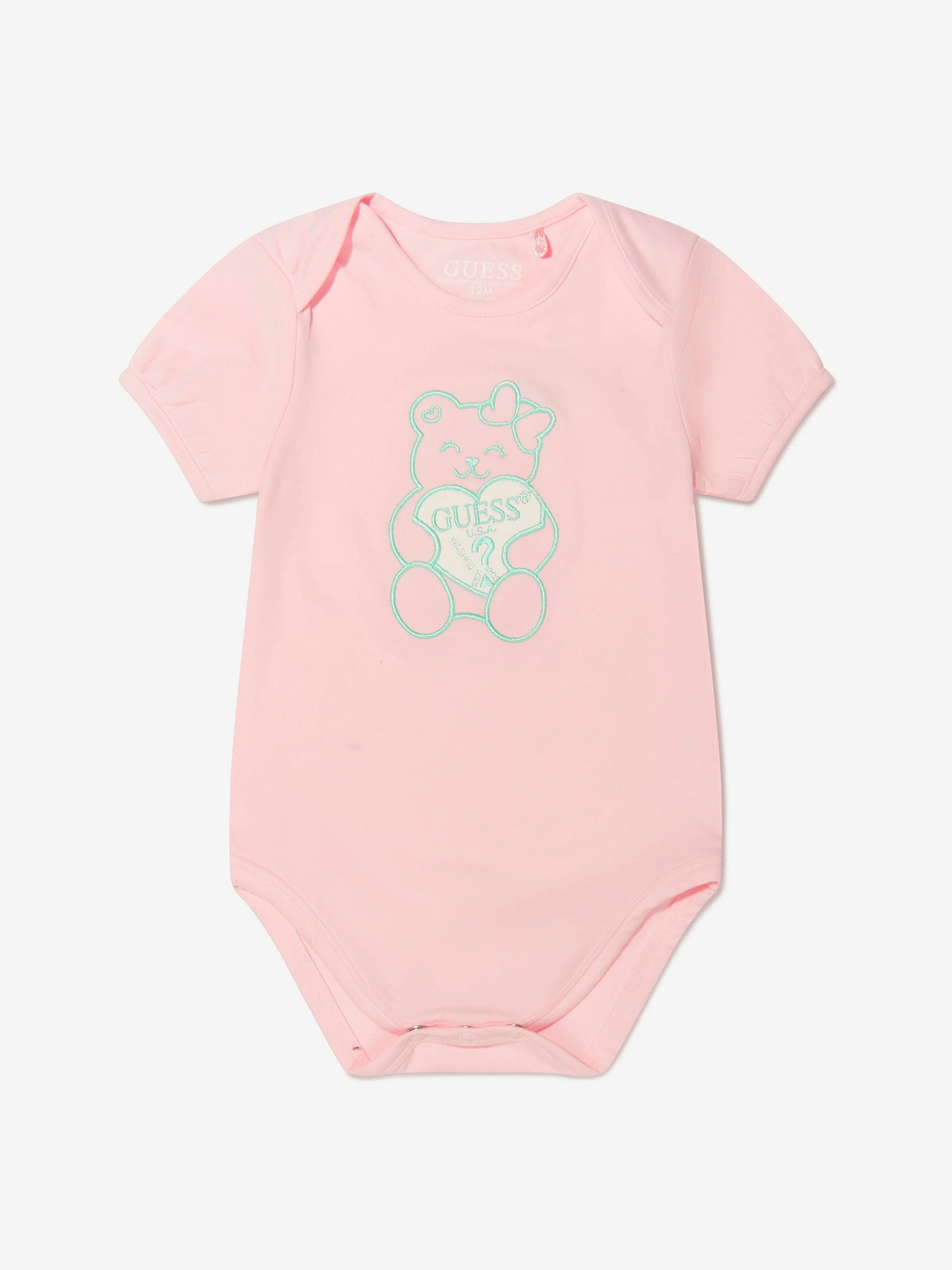 Guess Baby Girls Reversible Bodysuit Set (2 Piece)