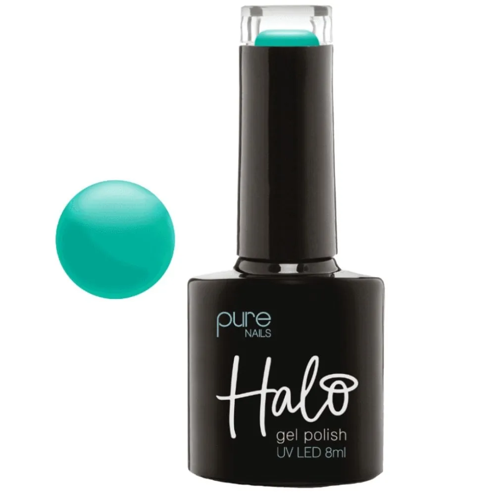 Halo Stained Glass Teal Gel Polish 8ml