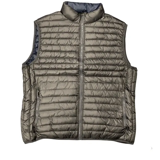 Happer Gilet Uomo Reversibile 10X80-529 blu-cioccolato