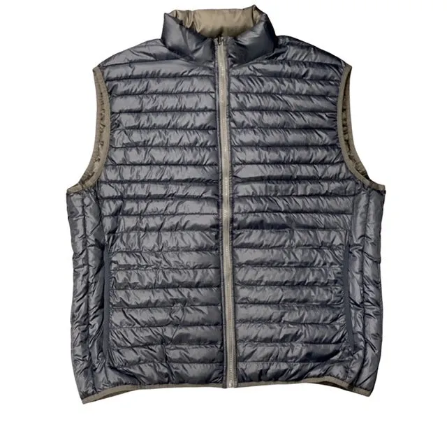 Happer Gilet Uomo Reversibile 10X80-529 blu-cioccolato