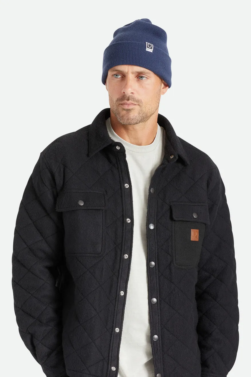 Harbor Beta Watch Cap Beanie - Washed Navy