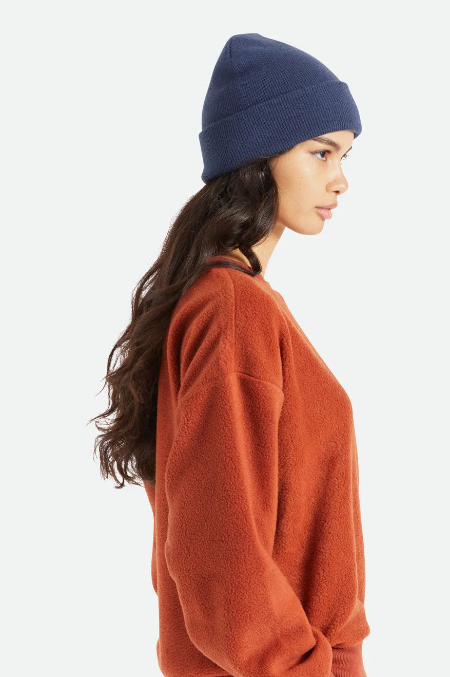 Harbor Beta Watch Cap Beanie - Washed Navy