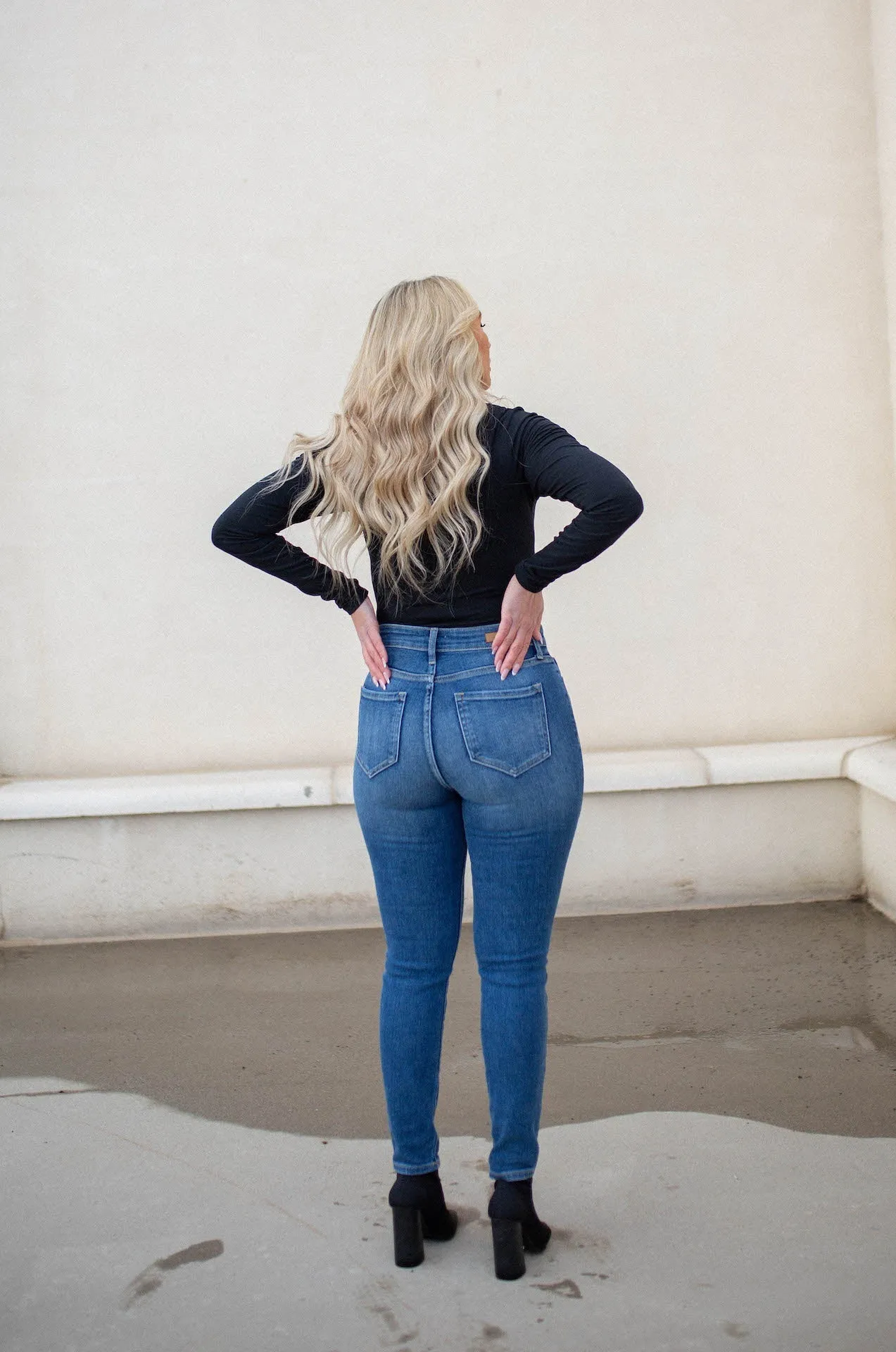 High Rise Super Skinny Jeans