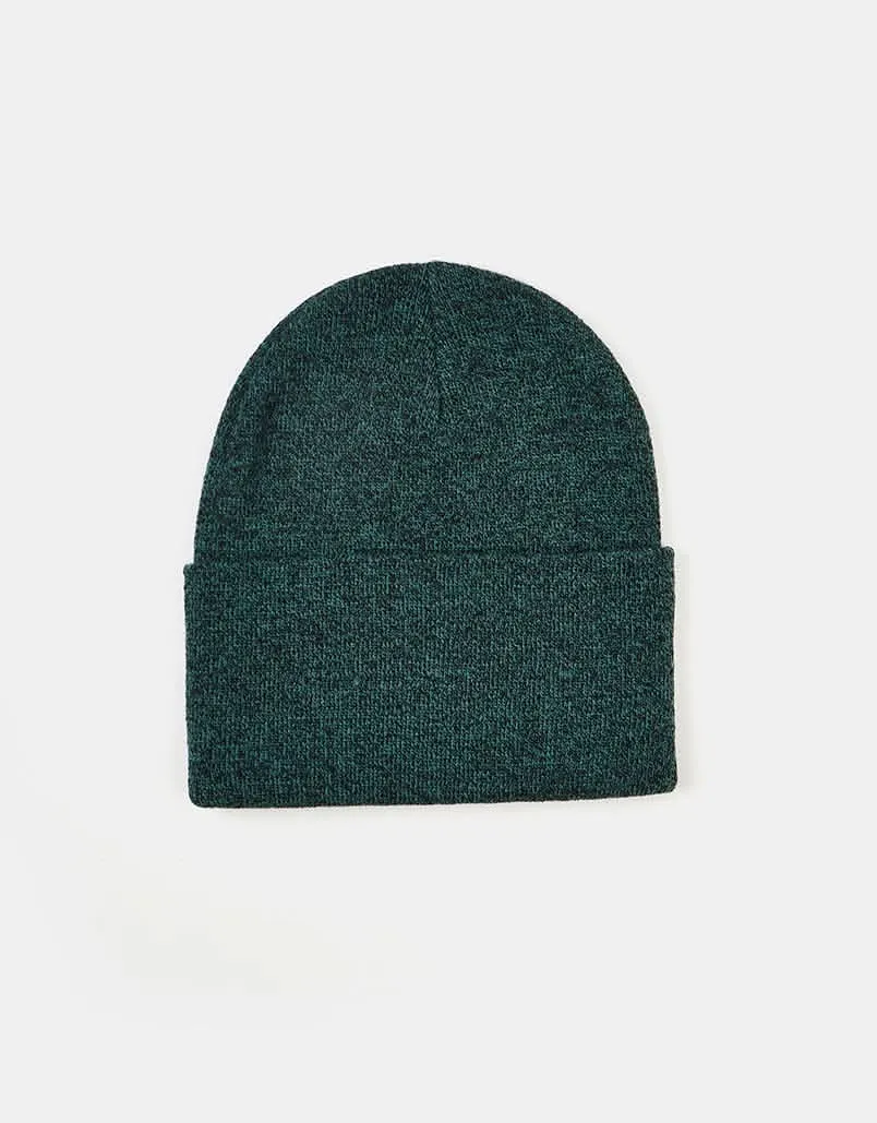 HUF Melange Box Logo Beanie - Pine