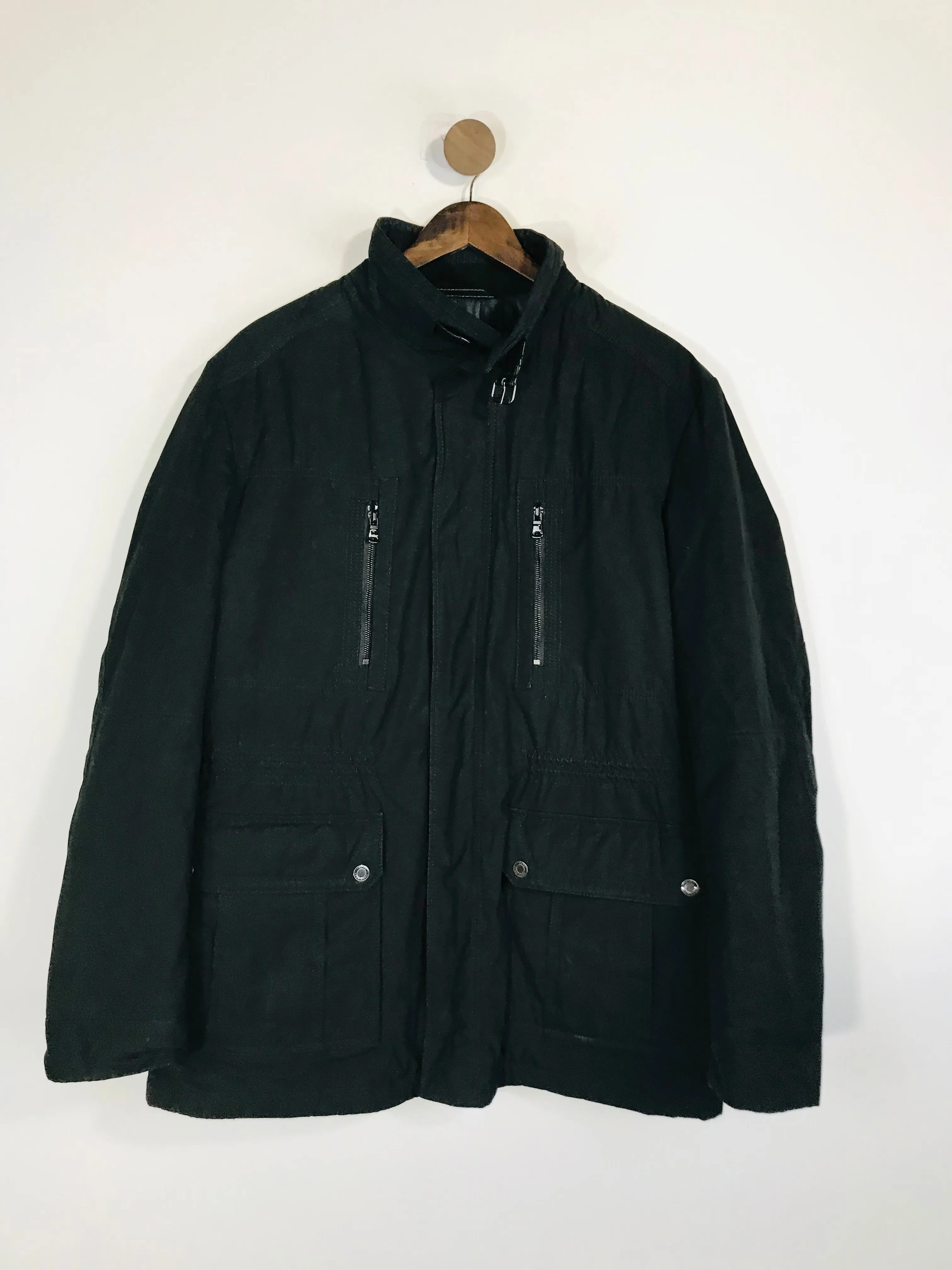 Hugo Boss Men's Utility Jacket | 54 | Black