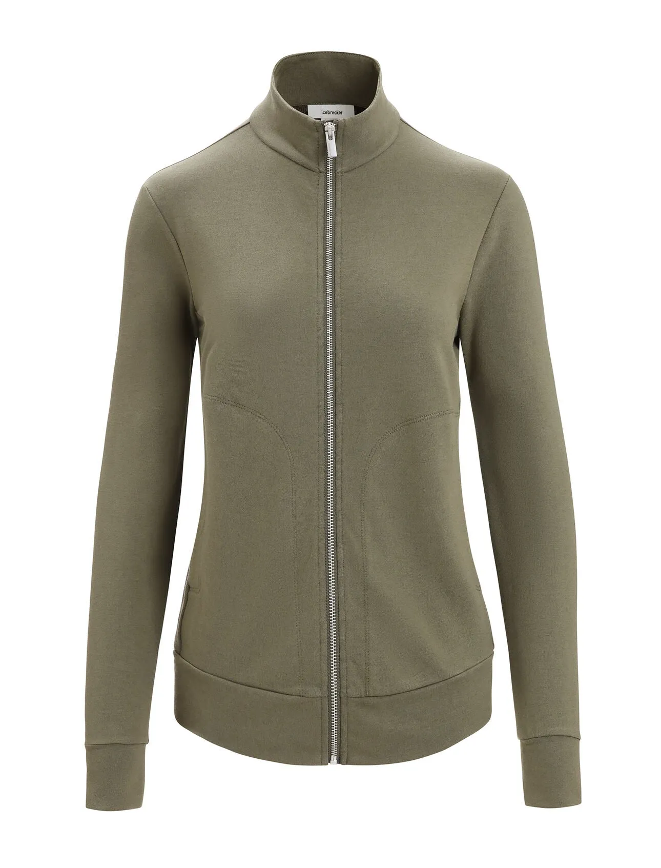 ICEBREAKER Women's Central Classic Merino L/S Zip