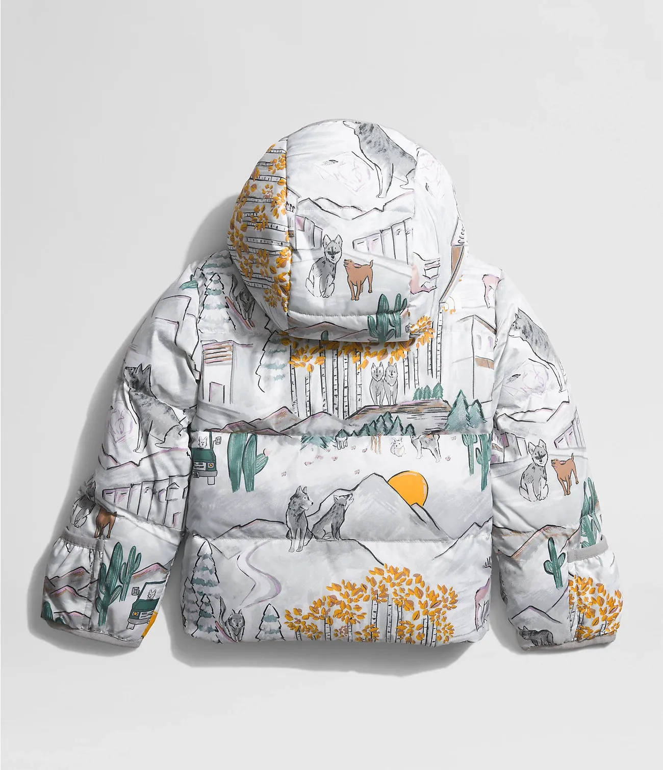 Infants' The North Face | Baby North Down Hoody Jacket | White Print