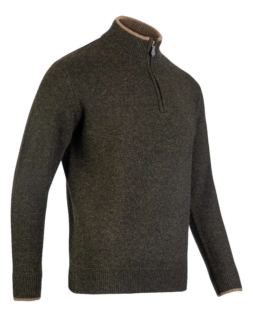 Jack Pyke Ashcombe Lambswool Zip Knit Pullover