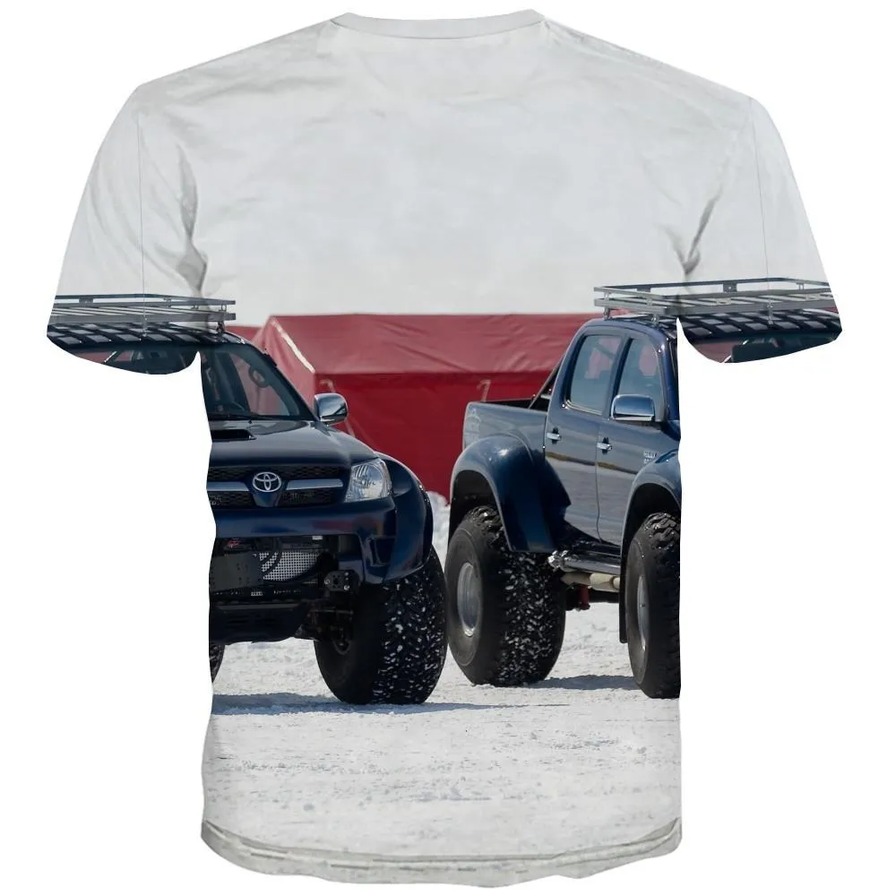 Jeep T shirts Men Offroad Tshirts Novelty car Tshirt Printed Short Sleeve