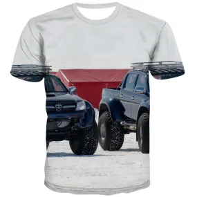 Jeep T shirts Men Offroad Tshirts Novelty car Tshirt Printed Short Sleeve