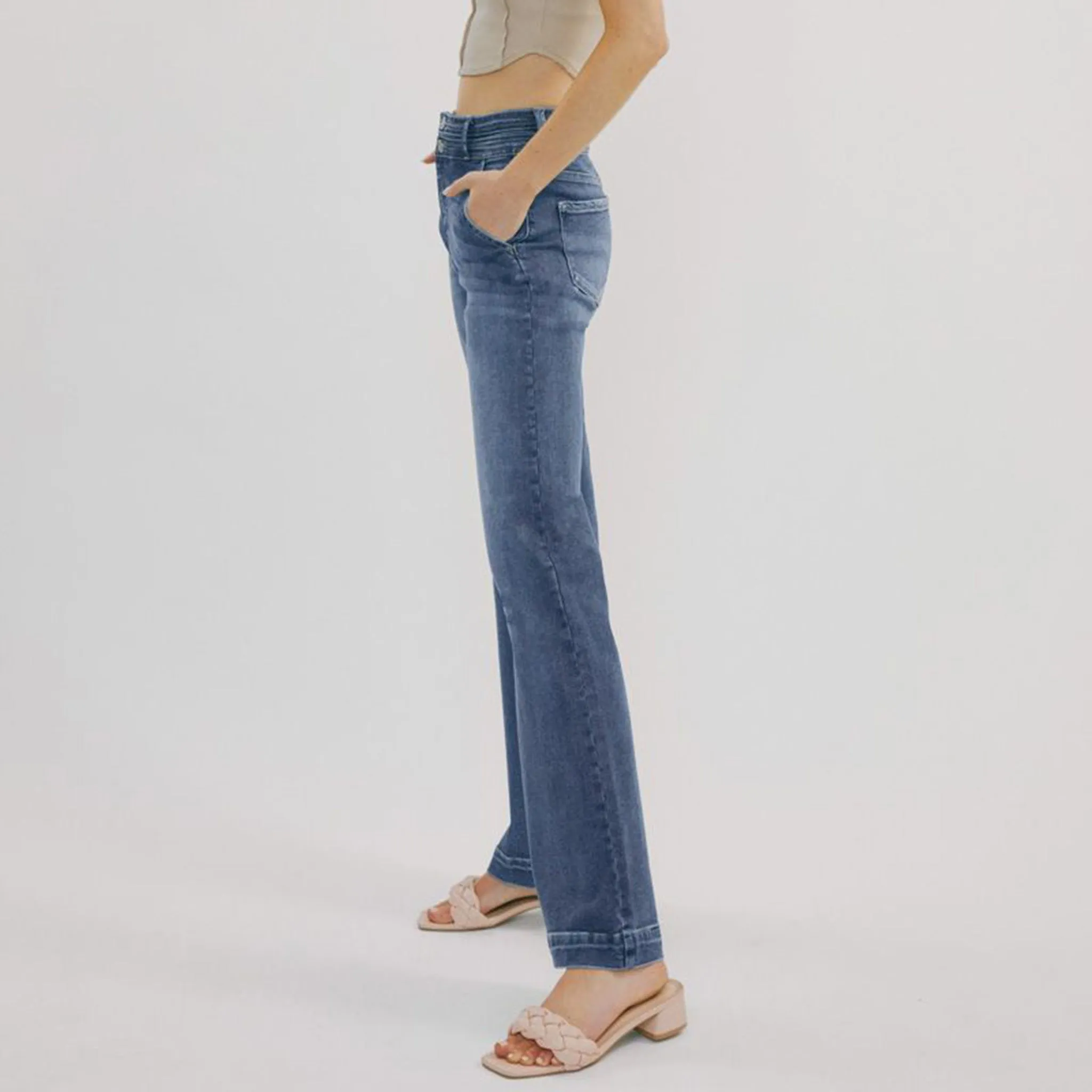 KanCan High Rise Holly Flare Jeans