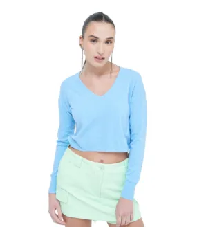 Kikisix light blue pullover