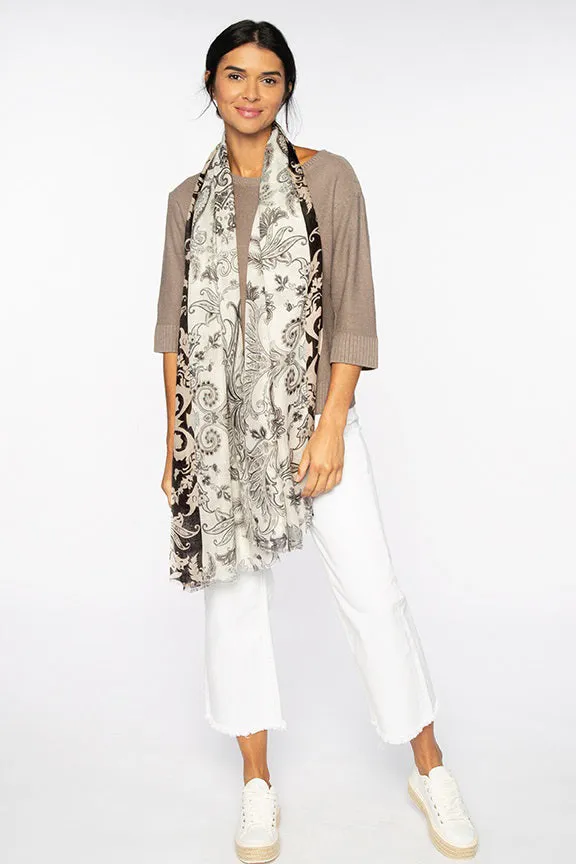 KINROSS CASHMERE - TAVIRA TILE SCARF