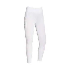 KL Junior F-Tec2 Full Grip Riding Tights Kemmie White