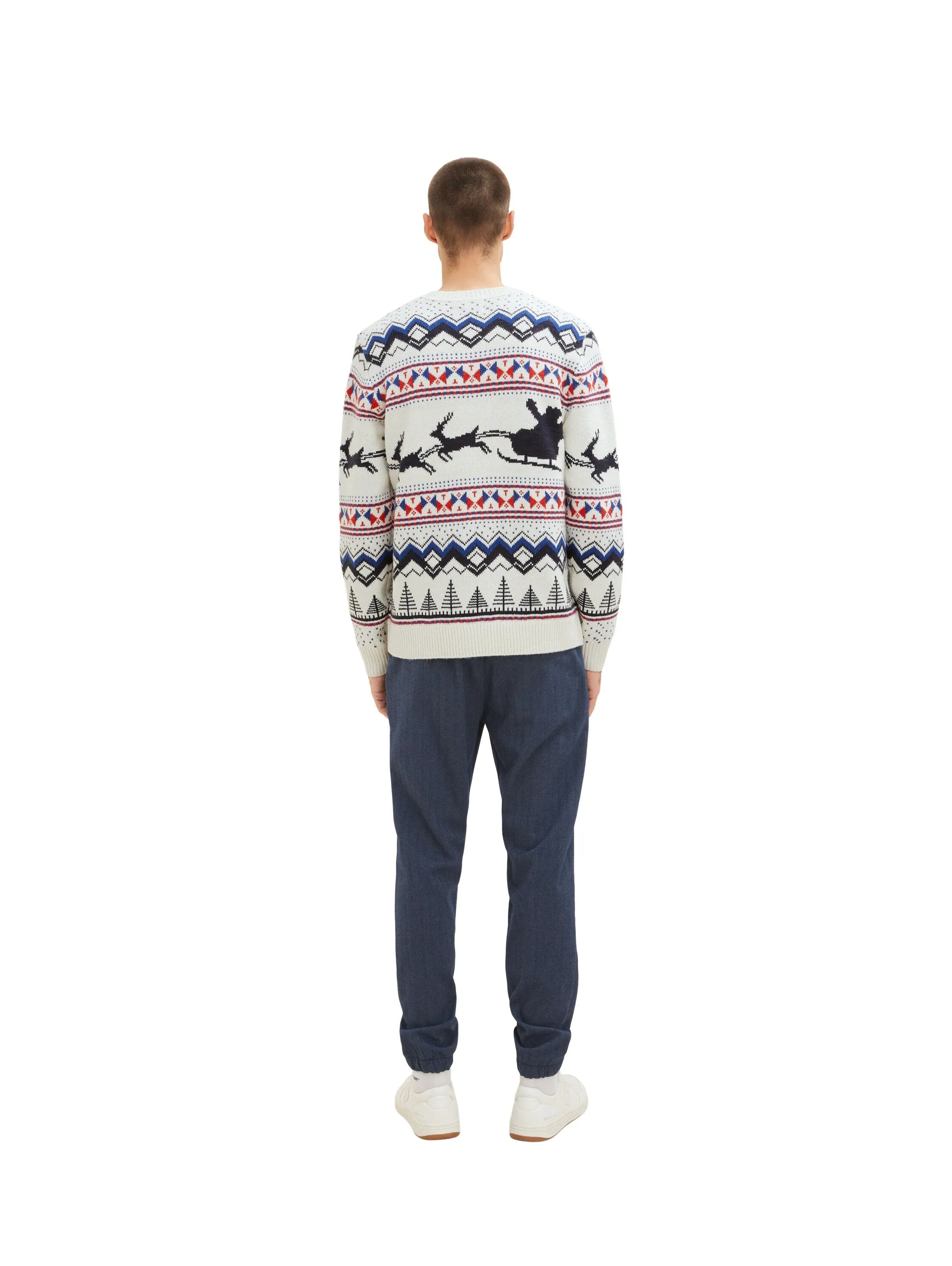 KNITTED CHRISTMAS PULLOVER