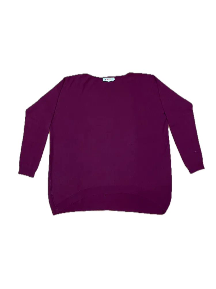 Kontatto red wine pullover