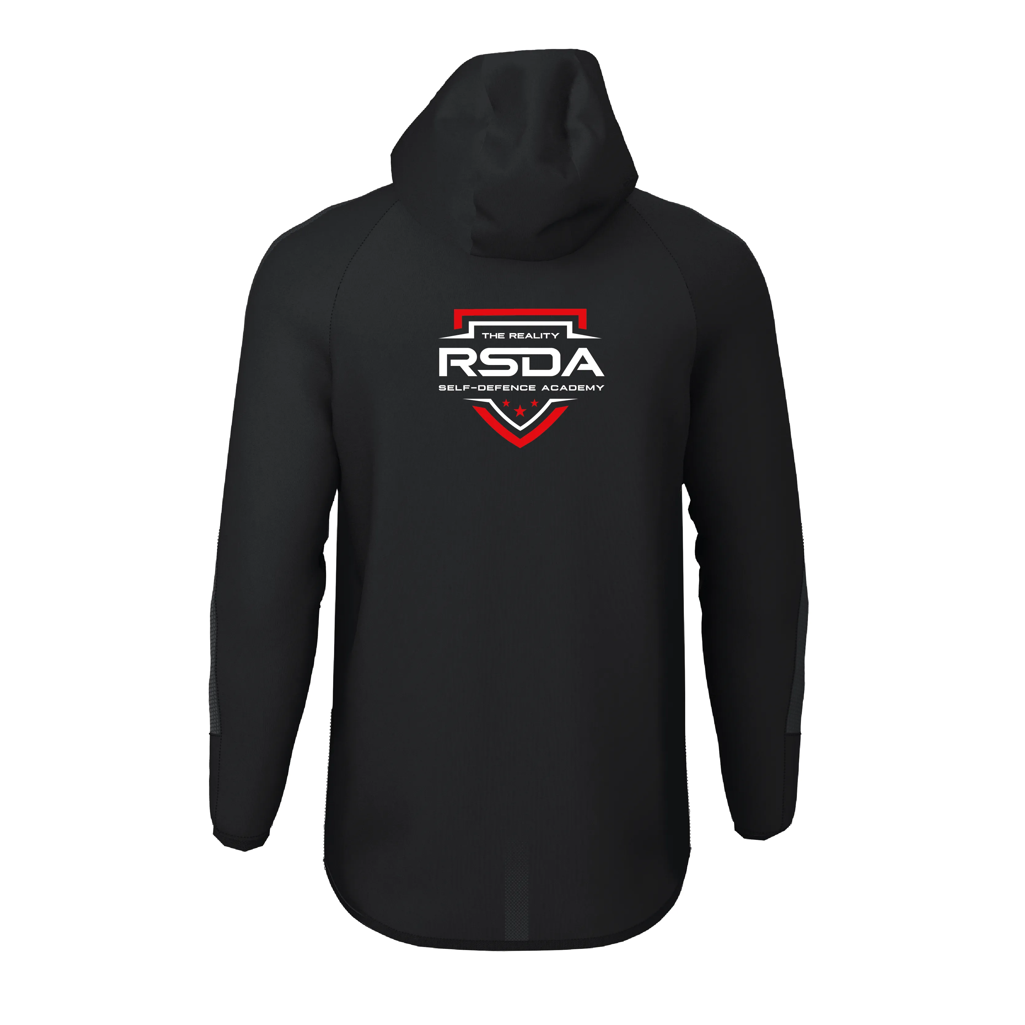 Krav Maga Hooded Softshell - Black/black