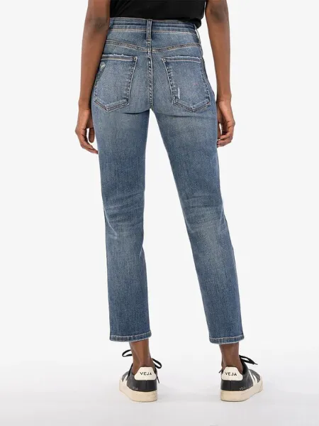 Kut Rachael High Rise Ankle Mom Jean