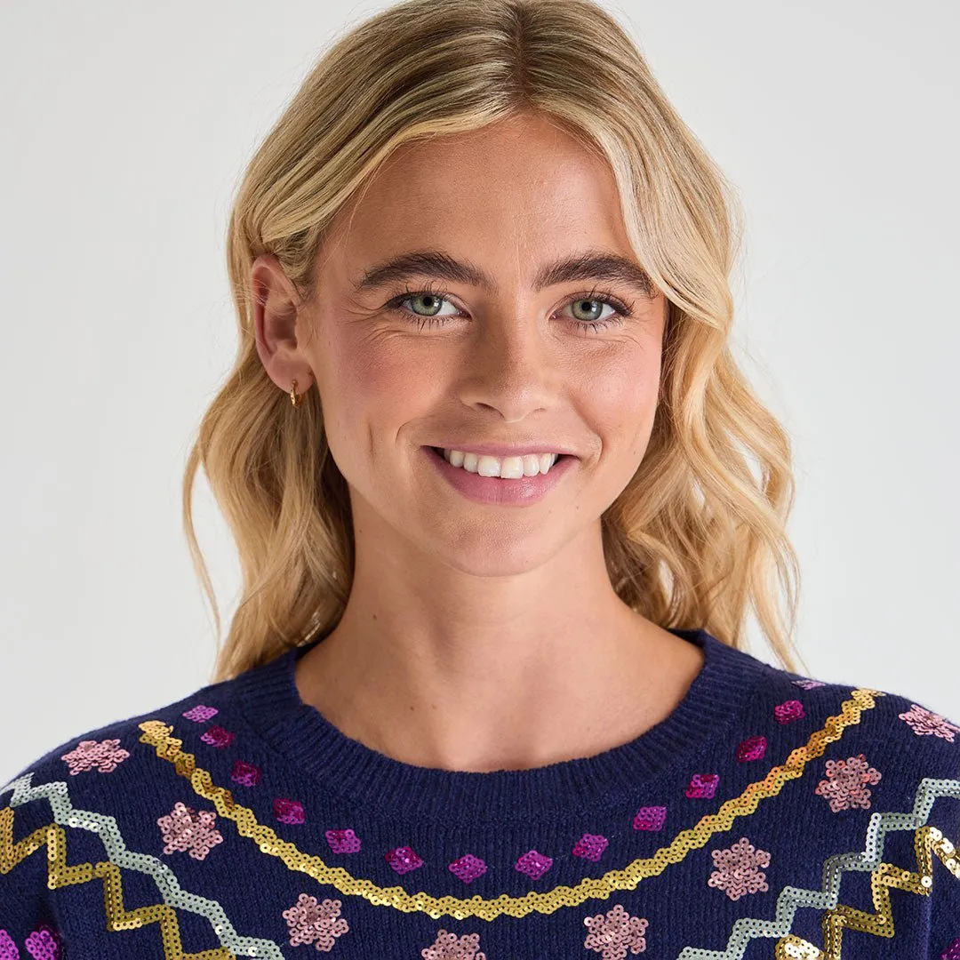 Ladies Fairisle Xmas Jumper