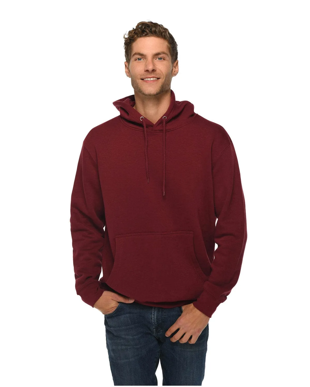 Lane Seven LS14001: Unisex Premium Pullover Hooded Sweatshirt