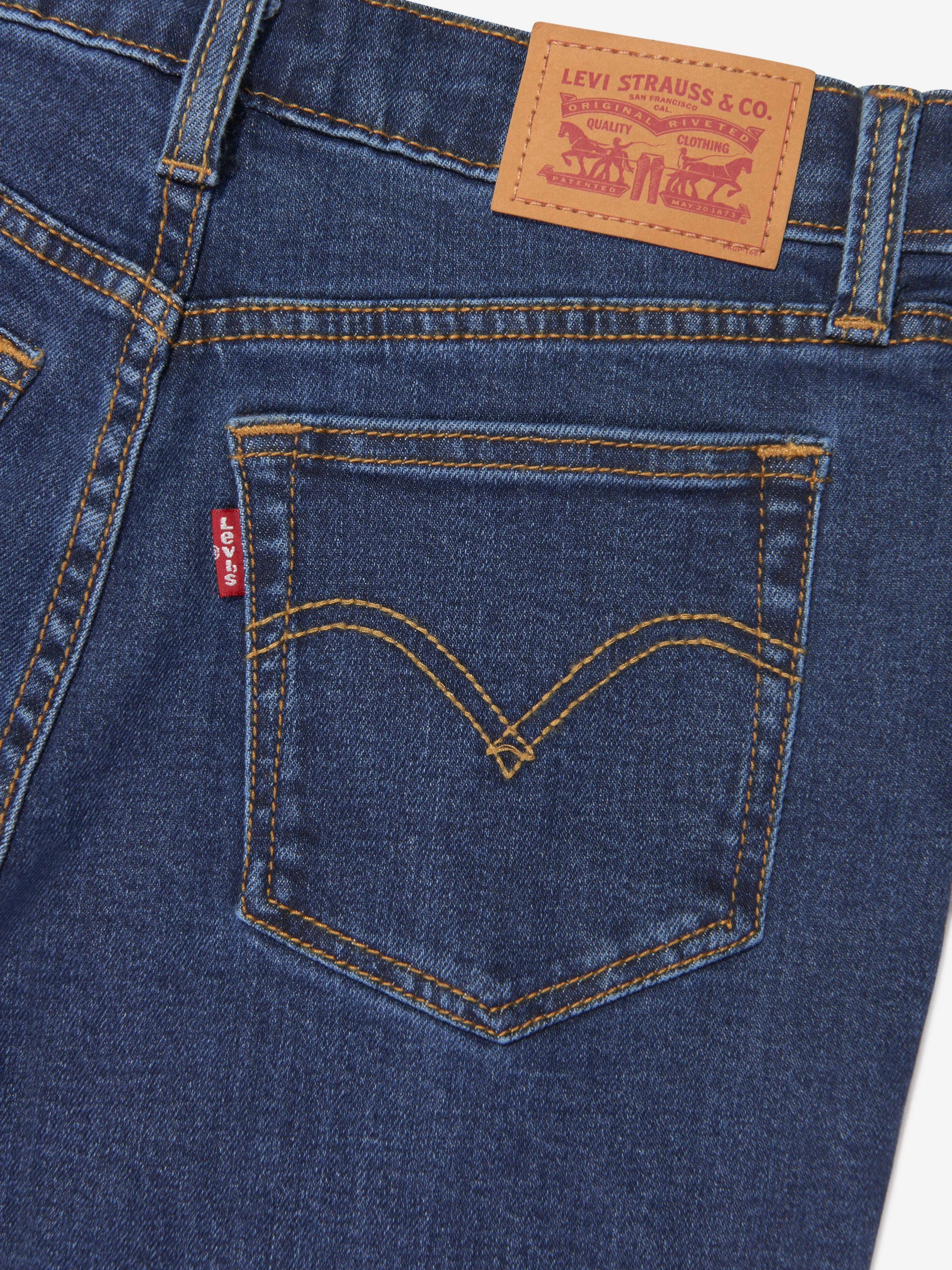 Levi's Wear Girls 501 Original Jeans in Blue