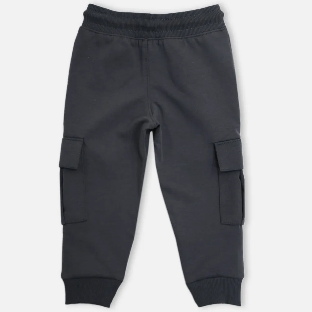 Light & Dark Grey Cargo Joggers