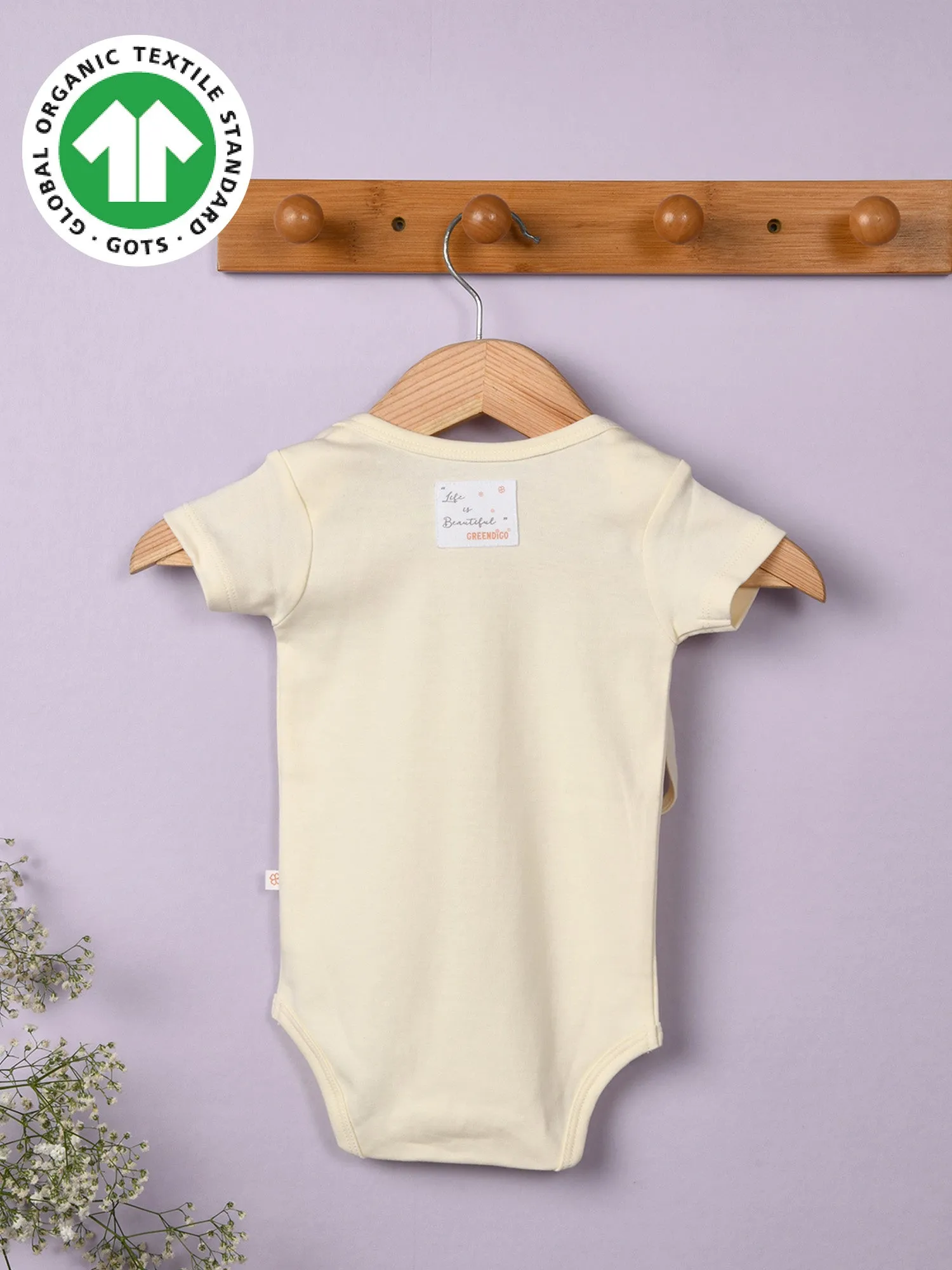 Love the planet - Organic Cotton Bodysuit