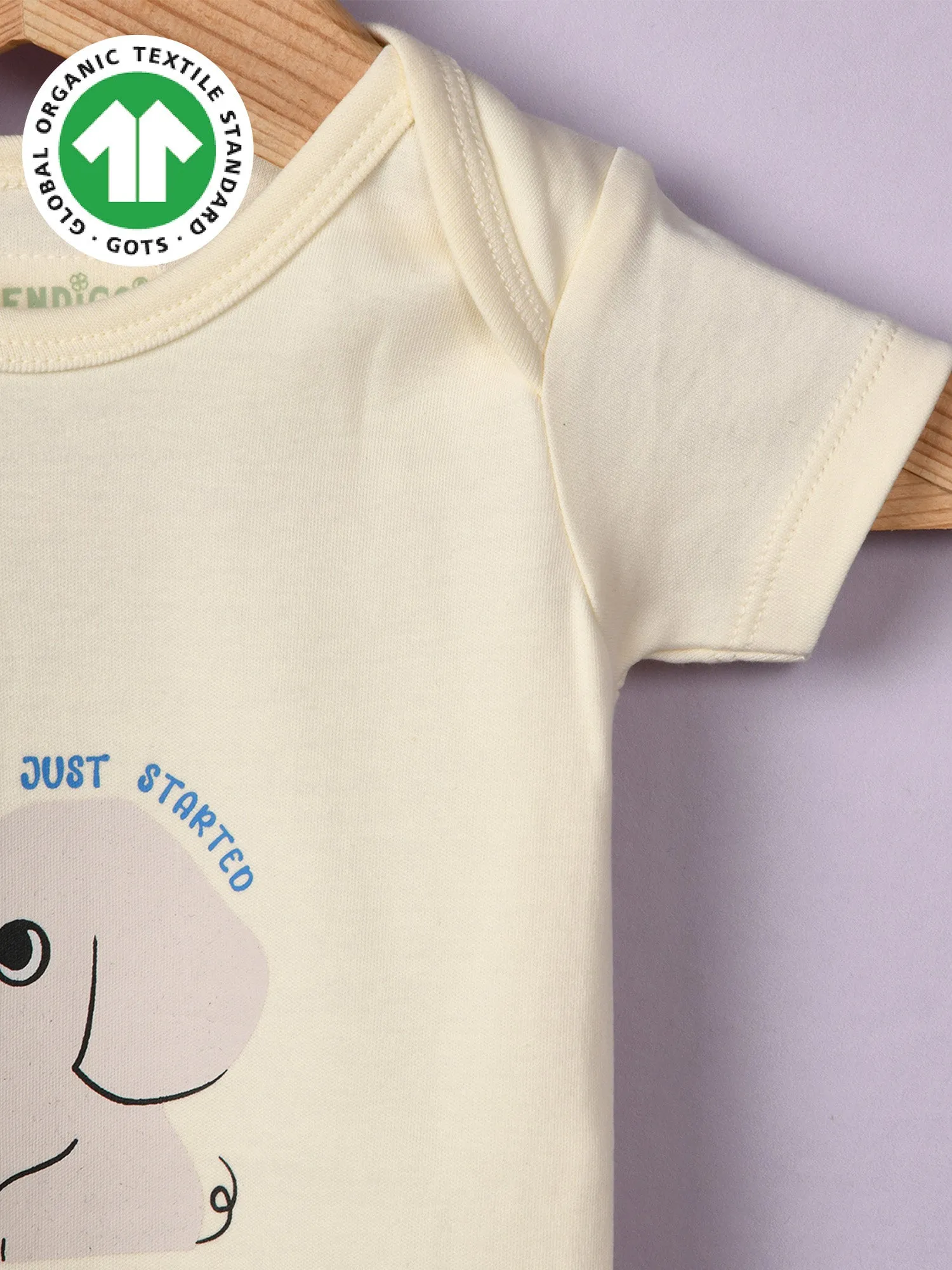 Love the planet - Organic Cotton Bodysuit