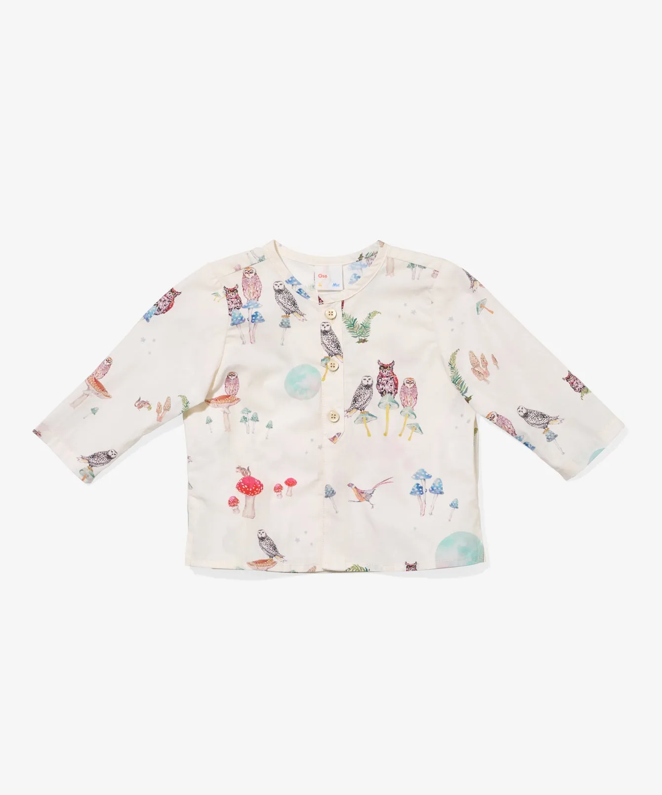 Lupo Baby Shirt, Forest Friends