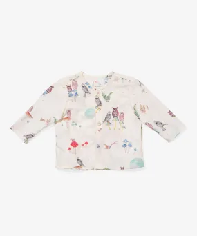 Lupo Baby Shirt, Forest Friends