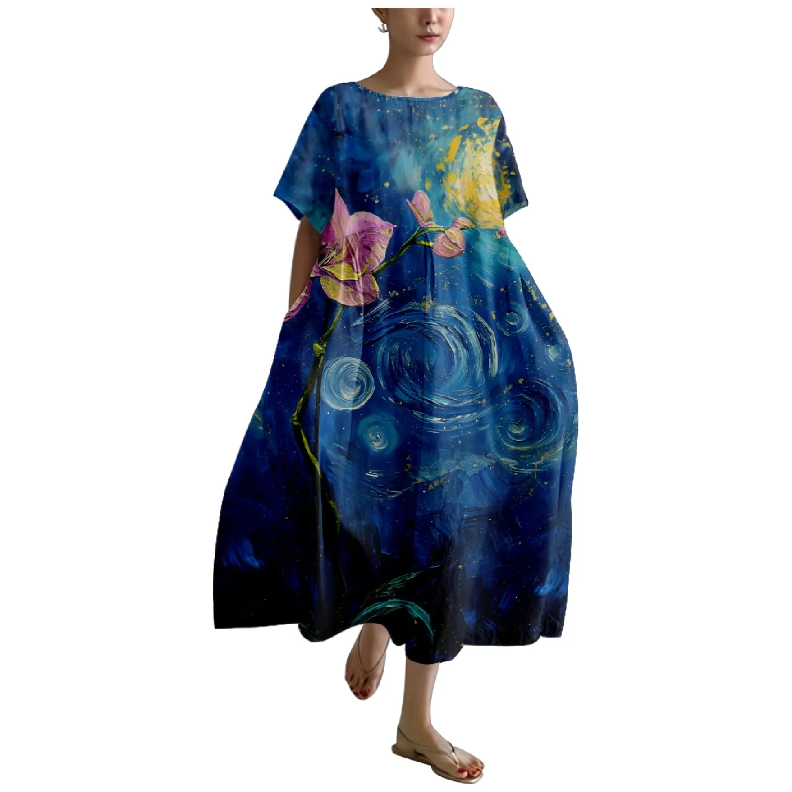 Maeve - Boho Floral Babydoll Dress for Women