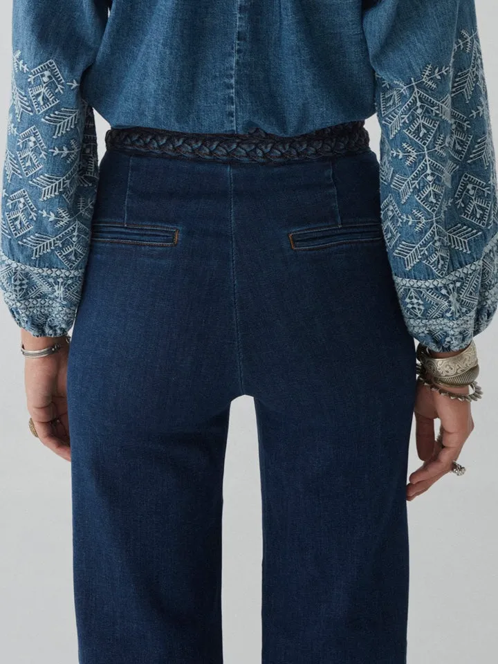 Maison Hotel Ross Disco Pant - Denim