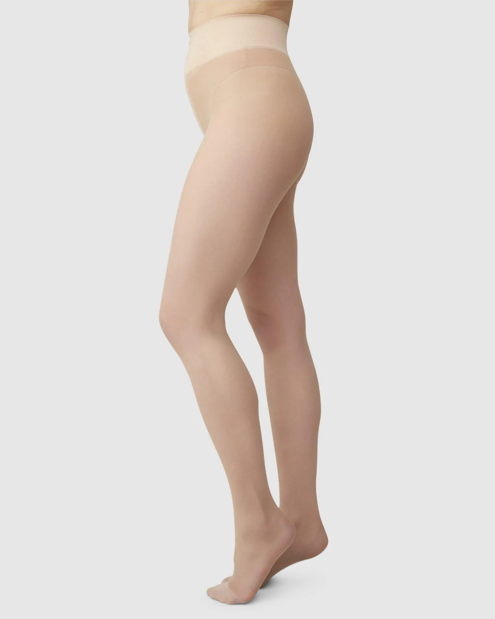 Malva Ladder Resistant Tights - Beige