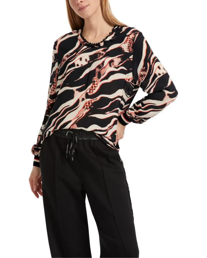 Marc Cain Mix Print Pullover