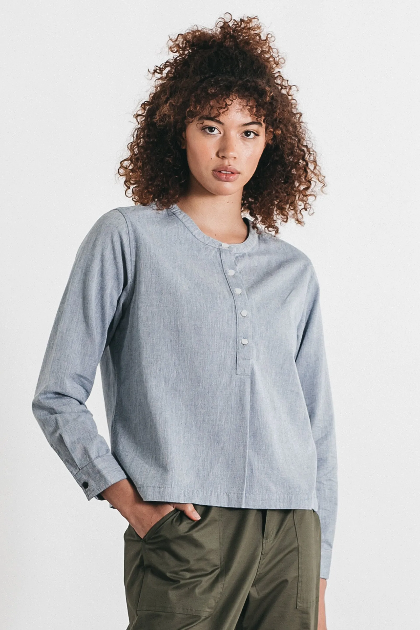 Maren Pullover / Light Surf