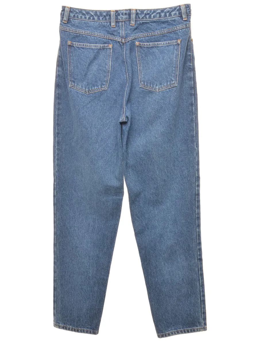 Medium Wash Tapered Jeans - W32 L30