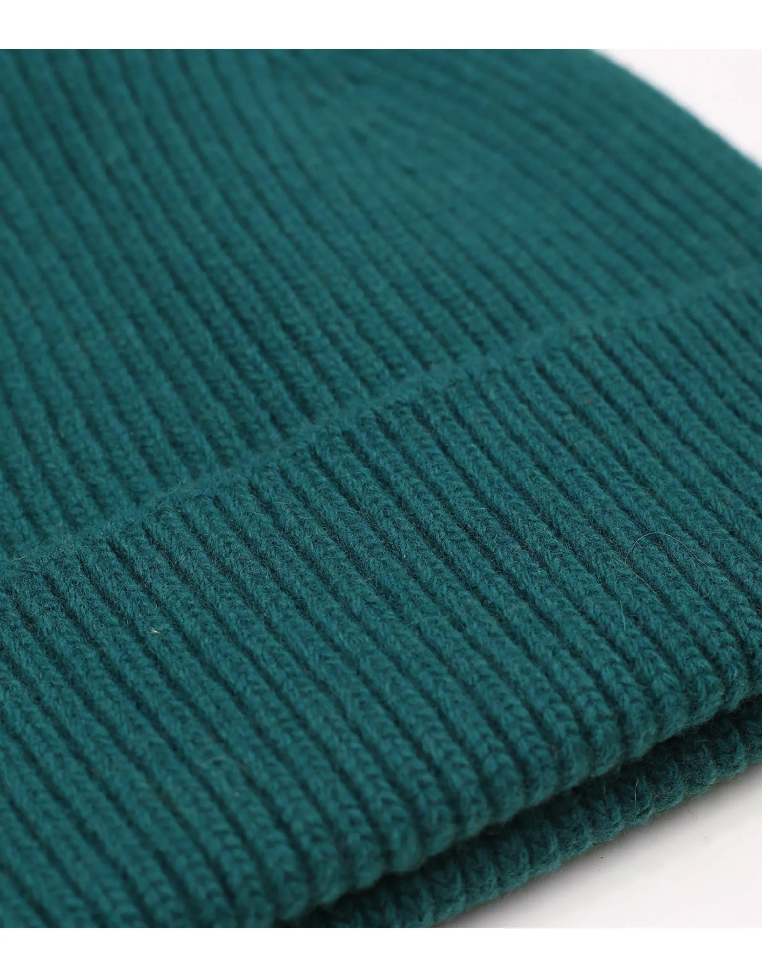 Merino Wool Beanie - Ocean Green